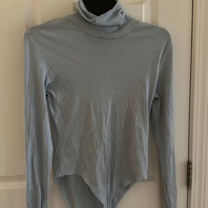 H&M Baby Blue Bodysuit SZ L